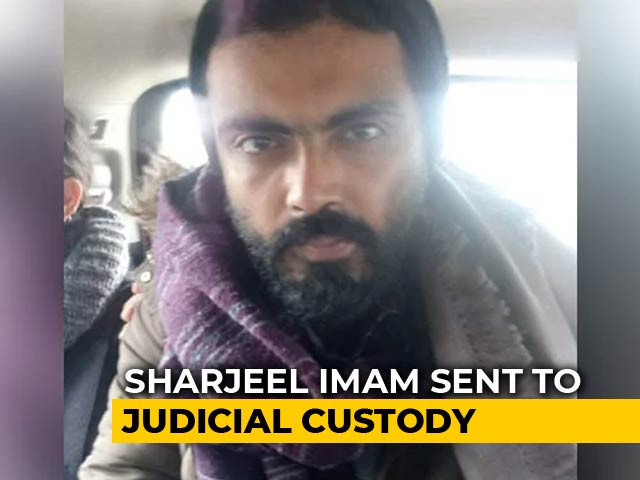 Jamia Violence: Sharjeel Imam In Judicial Custody