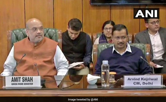 Arvind Kejriwal, Amit Shah Meet, Discuss Coronavirus Situation In Delhi
