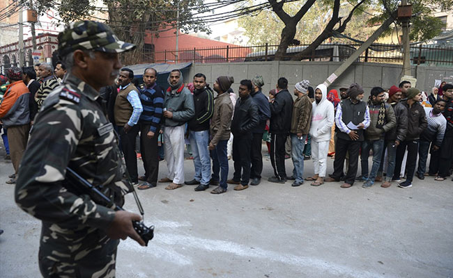 Voting Percentage In Delhi On The Decline