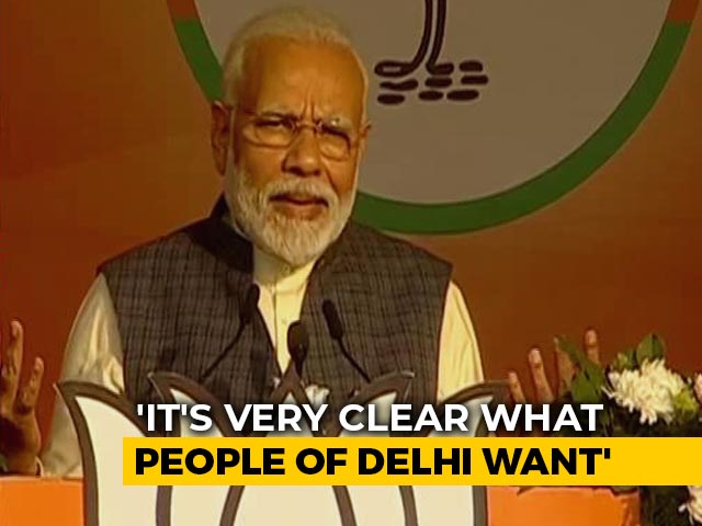 "This Delhi Election Will Decide Its Future In The 21st Century," Says PM