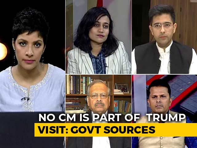 No Chief Minister Part Of Donald Trump's India Visit: Government Sources