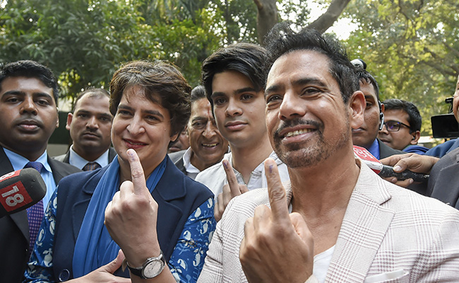 "Don't Be Lazy": Priyanka Gandhi To Delhi Residents As Voters Head To Polls