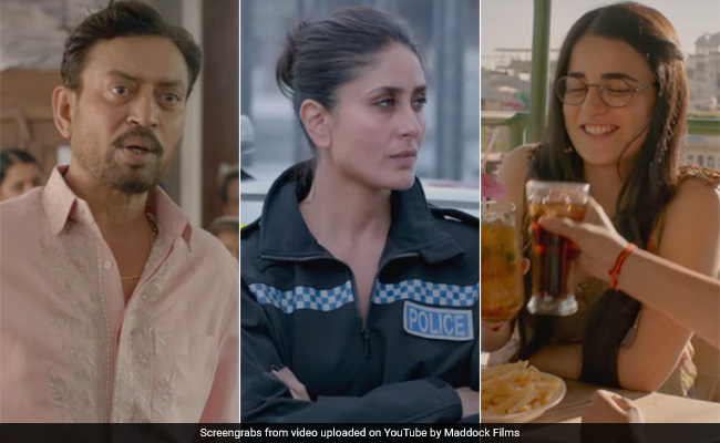 <I>Angrezi Medium</i> Trailer: Irrfan Khan's Misadventures In London. Kareena Kapoor Is Tough Cop