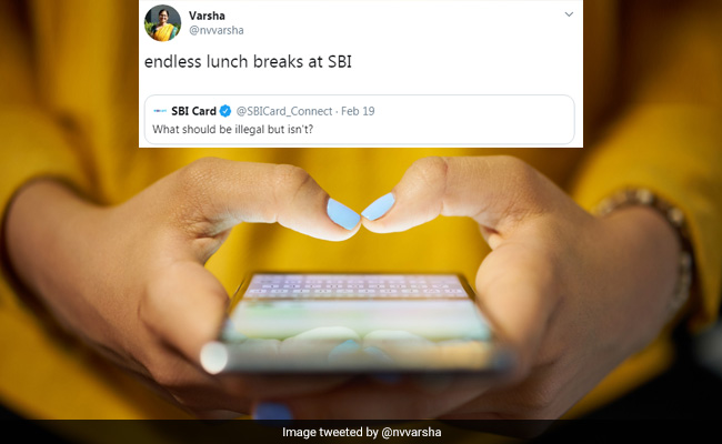 "What Should Be Illegal But Isn't?" Asks SBI, Receives Funniest Replies