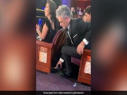 Oscars 2020: Viral - Taika Waititi Stashes Trophy Under Seat, Caught By Brie Larson Oscars 2020: Viral - Taika Waititi Stashes Trophy Under Seat, Caught By Brie Larson