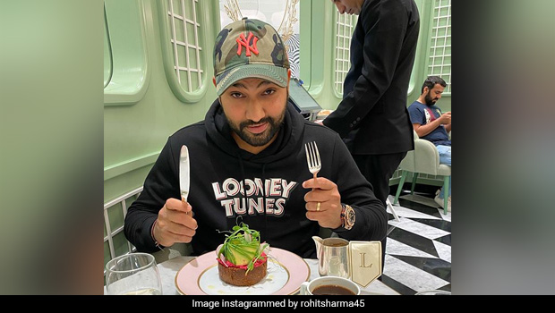 Indian Cricketer Rohit Sharma And Ritika Sajdeh Enjoy A Foodie's Day Out (See Pic)
