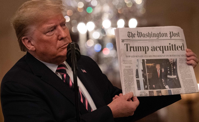 "Been Through Hell": Trump After Acquittal In Impeachment Trial