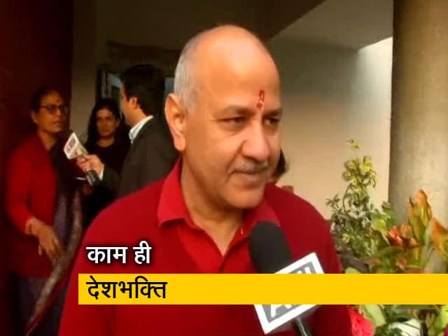हमारे लिए काम ही देशभक्ति है और आज उसी की जीत का दिन है: मनीष सिसोदिया