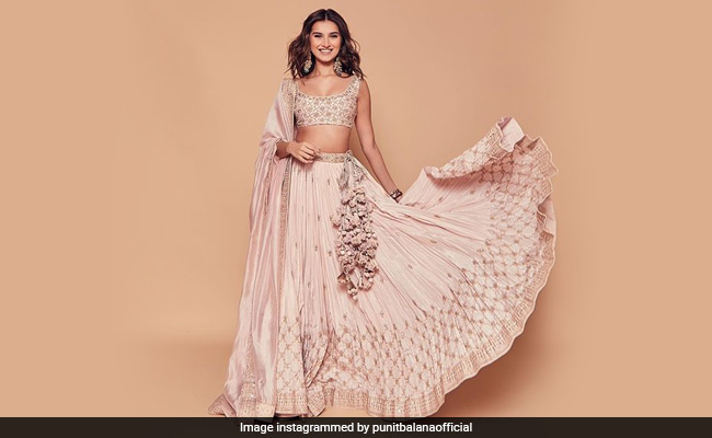 Tara Sutaria Slays The Runway In A Stunning Lehenga
