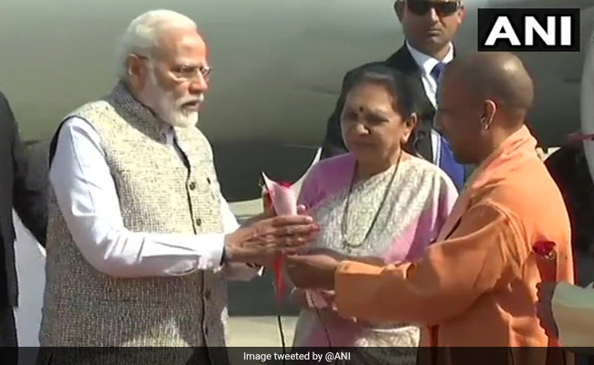 PM Modi Arrives In Varanasi, Will Launch Over 30 Projects