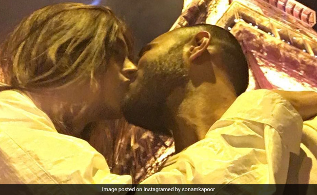 On Valentine's Day, Sonam Kapoor Wishes Husband Anand Ahuja With A 'Cheesy' Throwback Pic