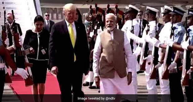 US President Donald Trump To Be Greeted With Khaman, Chai And Samosa During His Visit To Sabarmati Ashram In Ahmedabad