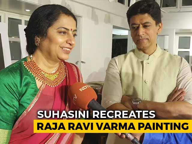 Suhasini Mani Ratnam Recreates Raja Ravi Varma's Paintings