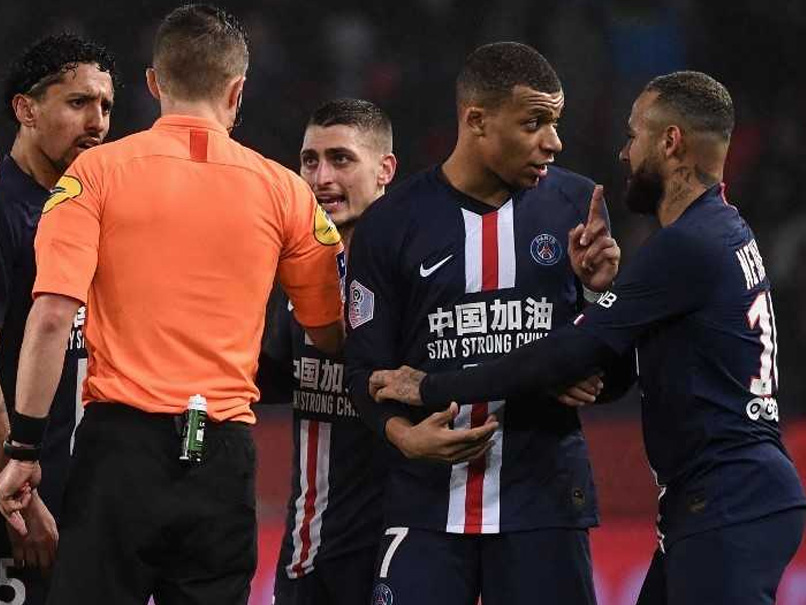 Neymar Sent Off As PSG Beat Bordeaux In Seven-Goal Thriller