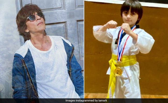 शाहरुख खान के बेटे अबराम ने जीता गोल्ड मेडल, Photo शेयर कर एक्टर बोले- मेरे बच्चों के पास मुझसे ज्यादा...