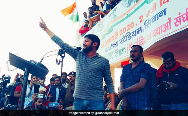 Kanhaiya Kumar's Convoy Attacked In Bihar's Gaya