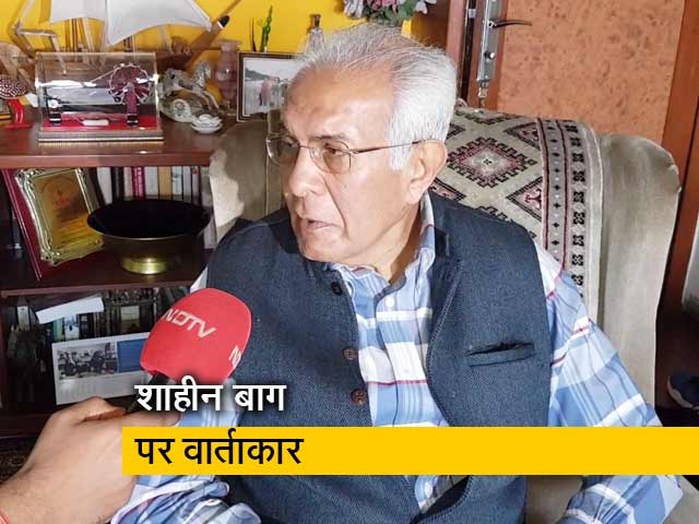 शाहीन बाग प्रदर्शन पर बोले हबीबुल्ला- बल प्रयोग नहीं चाहते