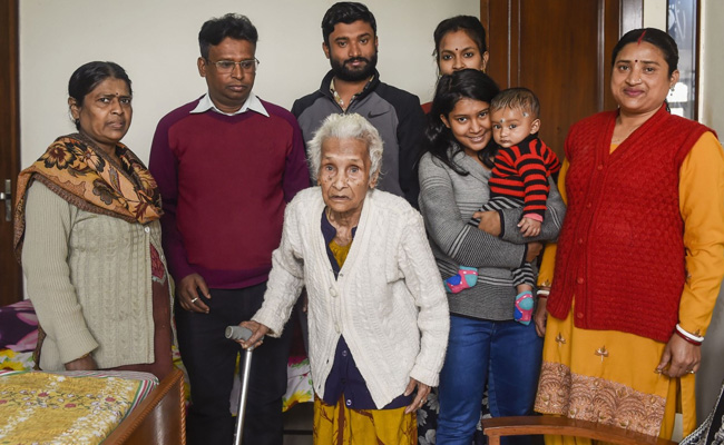 111-Year-Old Woman, Oldest Delhi Voter, To Get Finger Inked
