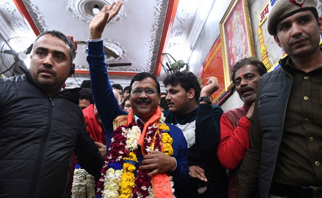 "He Is Back": AAP's "Mufflerman" Video After Arvind Kejriwal's Poll Win