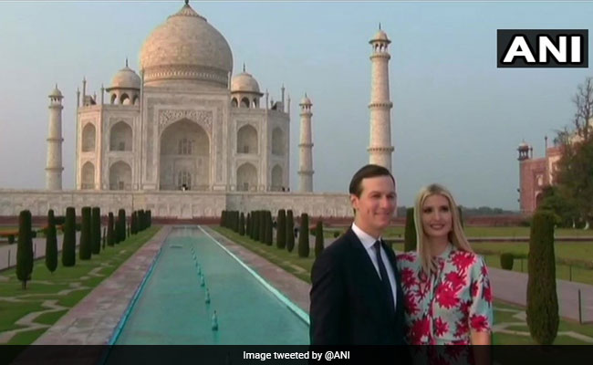 'ताज' का दीदार करने के बाद इवांका ट्रंप ने Instagram पर शेयर की यह फोटो...