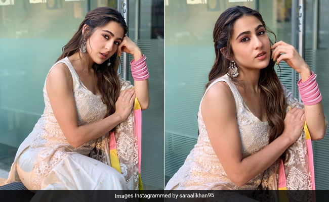 Sara Ali Khan's Stunning <i>Sharara</i> Suit Is Just Perfect For Spring-Summer