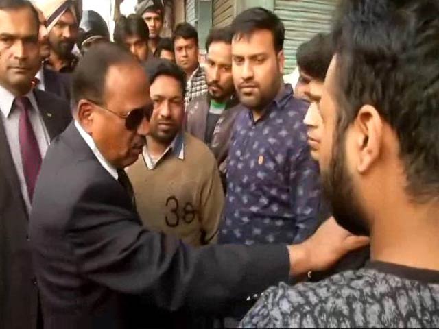 NSA Ajit Doval Visits Violence-Hit Northeast Delhi, Reviews Security