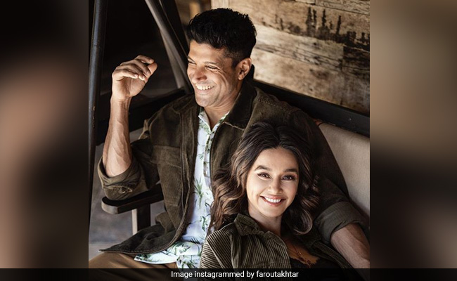 Farhan Akhtar And Shibani Dandekar Celebrate Two Years Of Togetherness With "730 Not Out" Post. See Pic