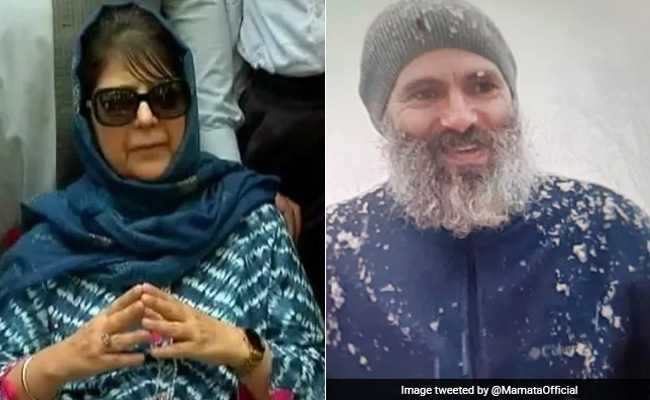 I Pray For Early Release Of Abdullahs, Mehbooba Mufti: Rajnath Singh