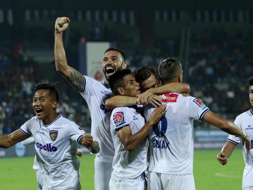 ISL: Lucian Goian Nets Winner As Chennaiyin Qualify For Playoffs ISL: Lucian Goian Nets Winner As Chennaiyin Qualify For Playoffs