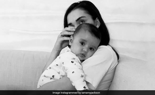 All Hearts For Amy Jackson's Son Andreas