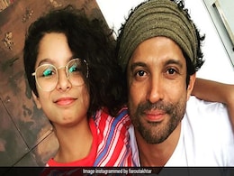 Farhan Akhtar Celebrates Daughter Akira's Birthday With A Special Cake Farhan Akhtar Celebrates Daughter Akira's Birthday With A Special Cake