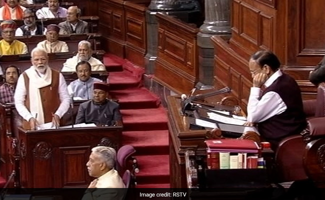 Word From PM Modi's Speech In Rajya Sabha Expunged In Rare Move
