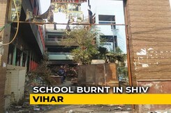 Delhi Violence: School Burnt, Blackboards Smashed, Furniture Set On Fire Delhi Violence: School Burnt, Blackboards Smashed, Furniture Set On Fire