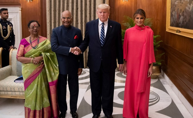 Donald Trump Concludes India Visit, Emplanes For US
