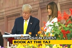Trump In Agra: 'Taj Mahal Inspires Awe' Trump In Agra: 'Taj Mahal Inspires Awe'