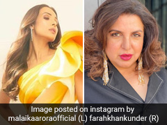 मलाइका अरोड़ा ने पहना ऐसा गाउन, अपशब्द कहने लगीं फराह खान