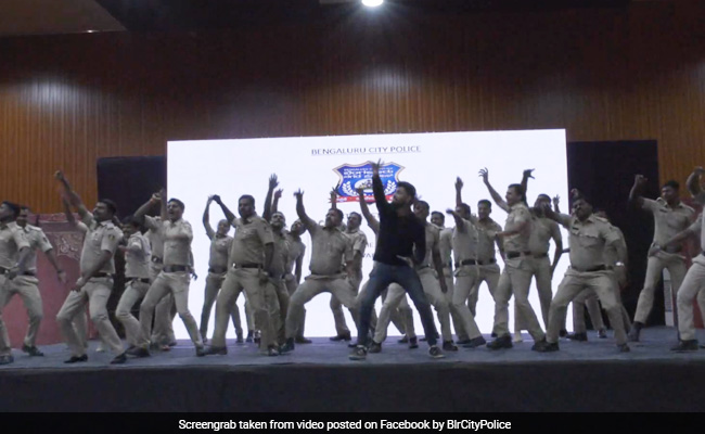 Watch: Bangalore Cops Beat The Stress With Zumba Dance