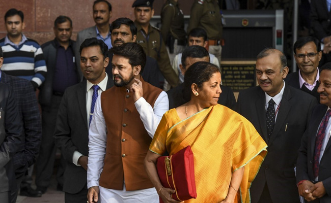 Finance Minister Nirmala Sitharaman's Red "Budget <i>Bahi Khata</i>" Is Back