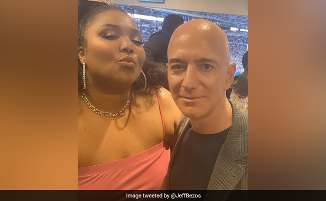 Jeff Bezos Parties With Singer Lizzo, DJ Tiesto After Super Bowl