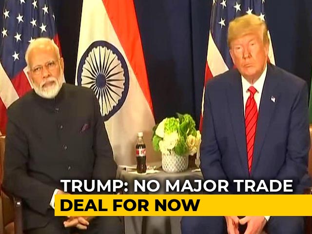 "We're Not Treated Very Well By India": Trump Raises Doubt On Trade Deal