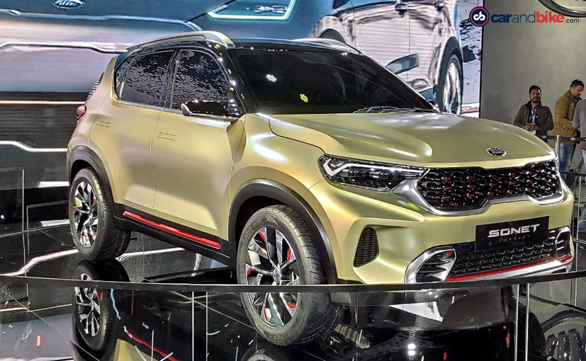 Auto Expo 2020: Kia Sonet Subcompact SUV Concept  Unveiled
