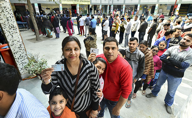 Delhi Election -- Turnout Lower Than 2015 After Bitter Campaign: 10 Points