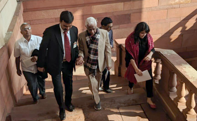 Nirmala Sitharaman's Daughter, Uncle In Parliament To Cheer Her On