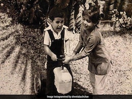 श्वेता नंदा ने अभिषेक के बर्थडे पर बचपन की Photo की शेयर, मिनी ट्रैक्टर चलाते नजर आए जूनियर बच्चन श्वेता नंदा ने अभिषेक के बर्थडे पर बचपन की Photo की शेयर, मिनी ट्रैक्टर चलाते नजर आए जूनियर बच्चन