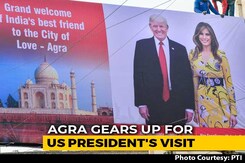 Donald Trump To Be Gifted "Key Of Agra" Made Of Silver During Taj Visit Donald Trump To Be Gifted "Key Of Agra" Made Of Silver During Taj Visit