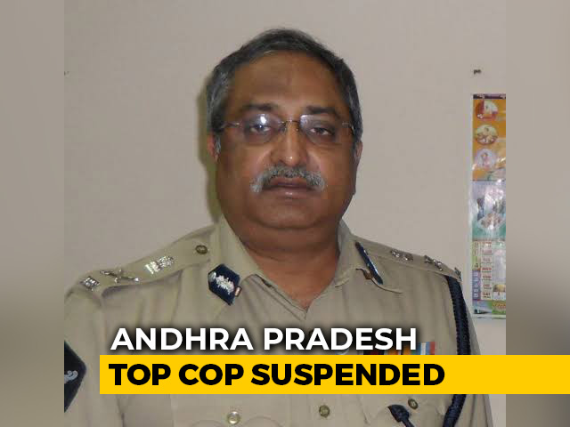 Senior Andhra Police Officer Suspended Over "Acts Of Treason"