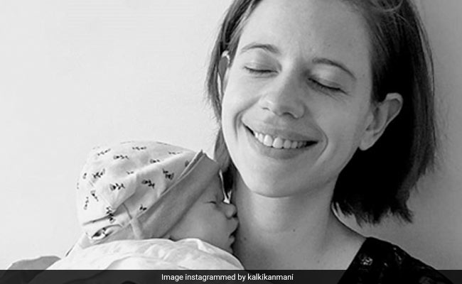 "Sleep Deprived" Kalki Koechlin Shares An Adorable Pic With Baby Daughter Sappho