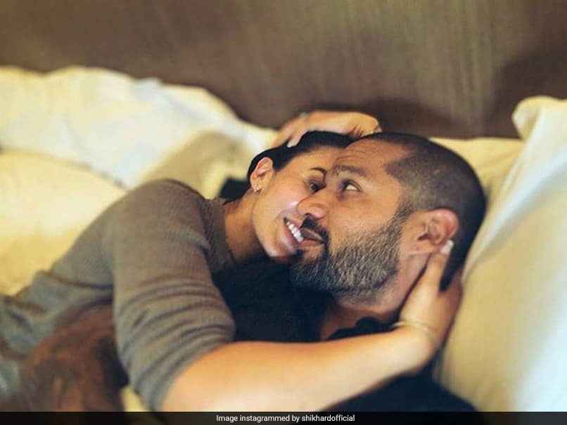 Valentine S Day Shikhar Dhawan Shares Adorable Photo With His One And Only Cricket News Ayesha mukherjee date of birth is 27th august, 1975 and she celebrated her. shikhar dhawan shares adorable photo