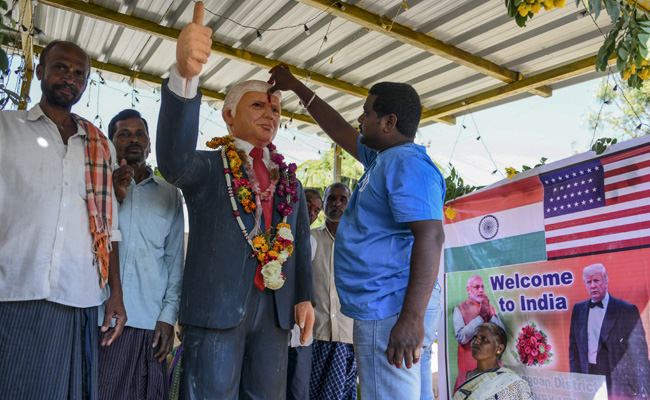 Meet Donald Trump Superfan Who Worships A 6-Feet Statue Of The US President