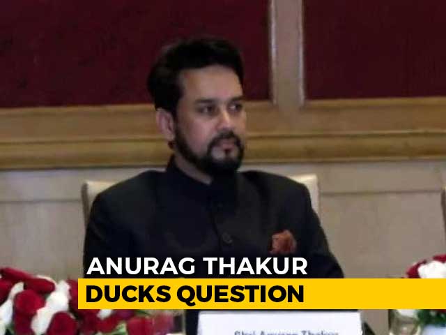 Watch: Nirmala Sitharaman To The Rescue As Anurag Thakur Evades Question